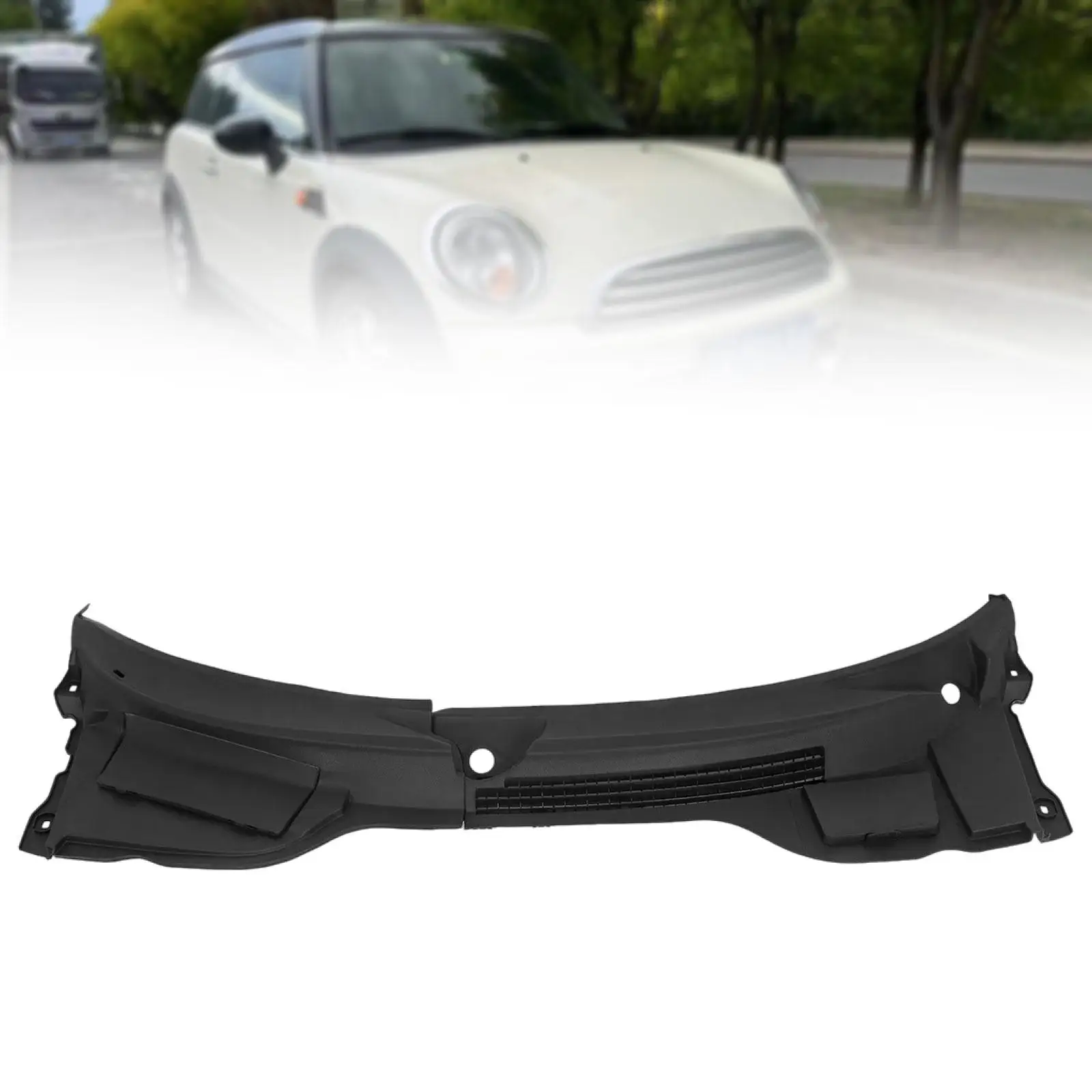 2 Pieces Windshield Wiper Side Cowl Cover 51132751209 Sturdy Left and Right Side for Cooper S Convertible Cooper Clubman