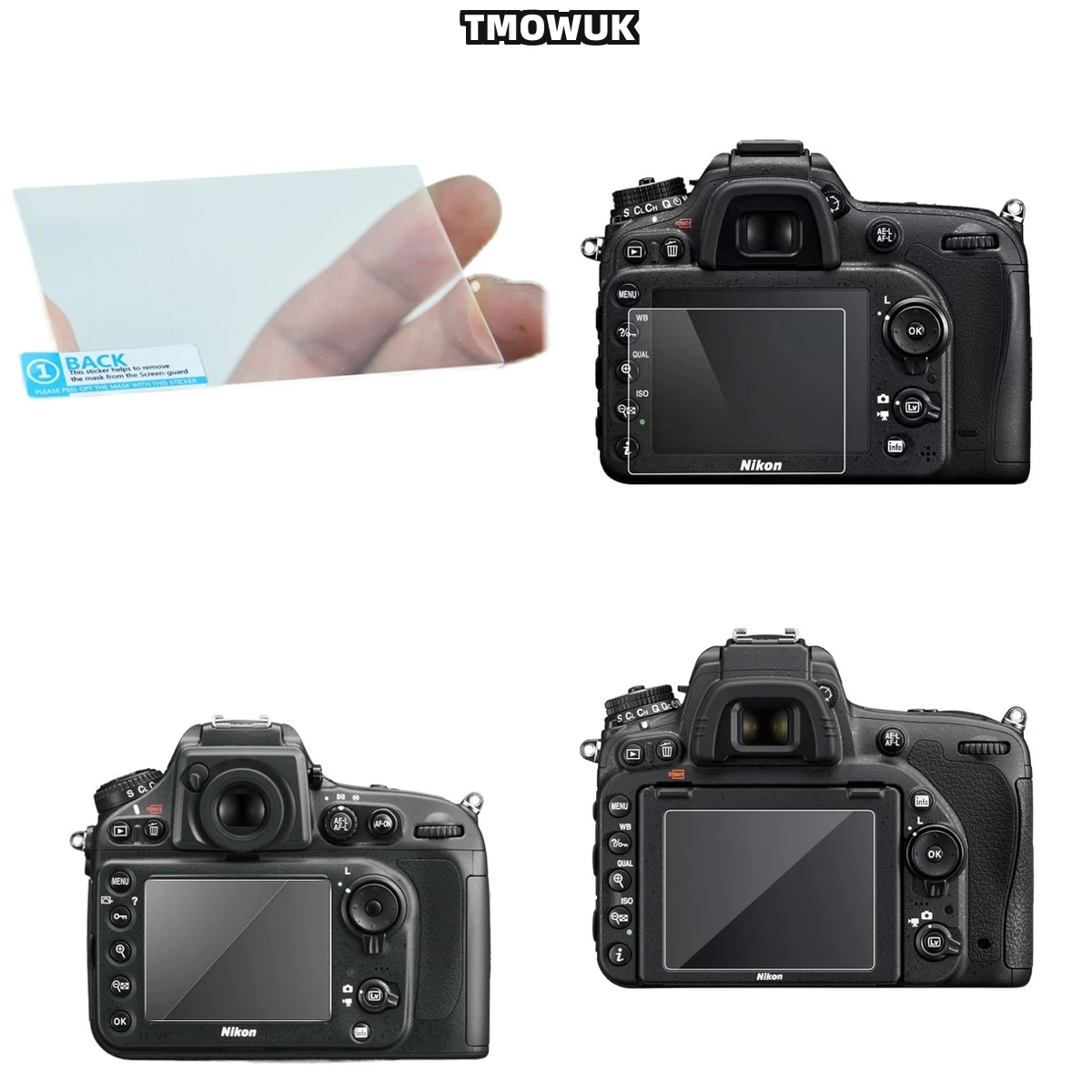 

For Nikon D7500 Anti-Glare Screen Film, 9H Strength With HD Quality