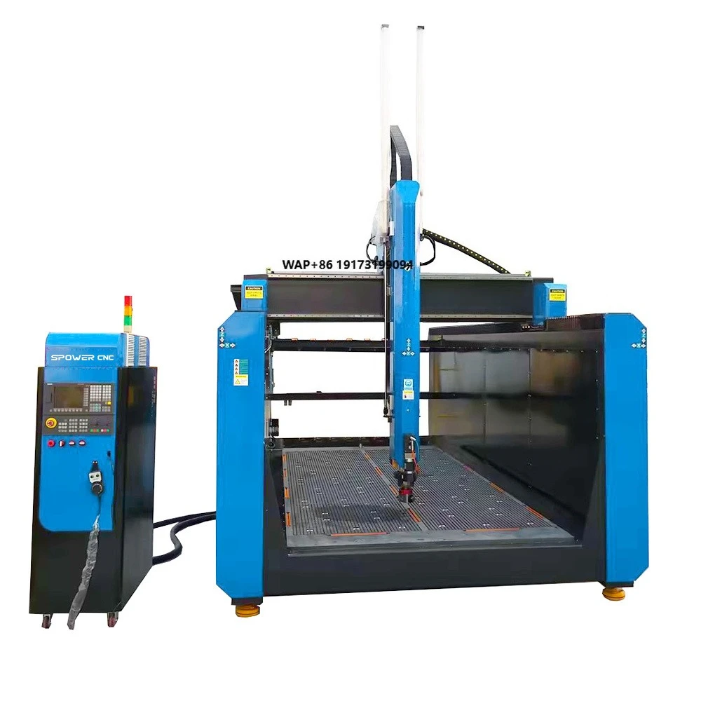 Professional Cnc Router Machine 1325/1530 4 Axis Wood Carving Engraving Machine for Foam Mold Engraving Processing