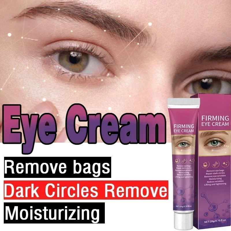 Crema antiarrugas para eliminar bolsas de ojos, ojeras y arrugas, crema de masaje de ojos para mujer, hidratante facial, cuidado facial