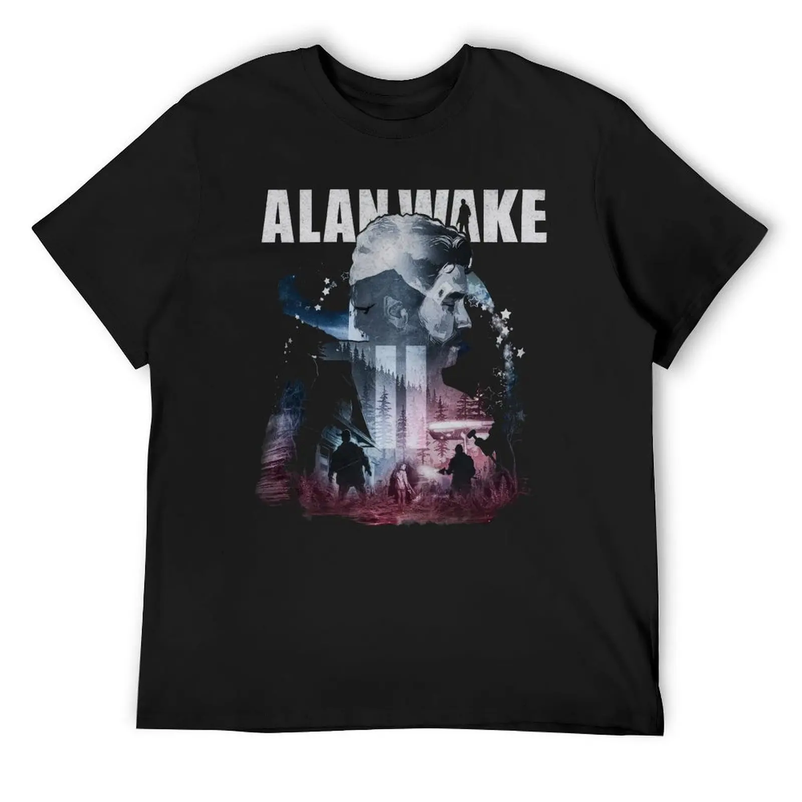 

Alan Wake T-Shirt affliction shirts essential t shirt kawaii clothes summer shirt mens graphic t-shirts pack