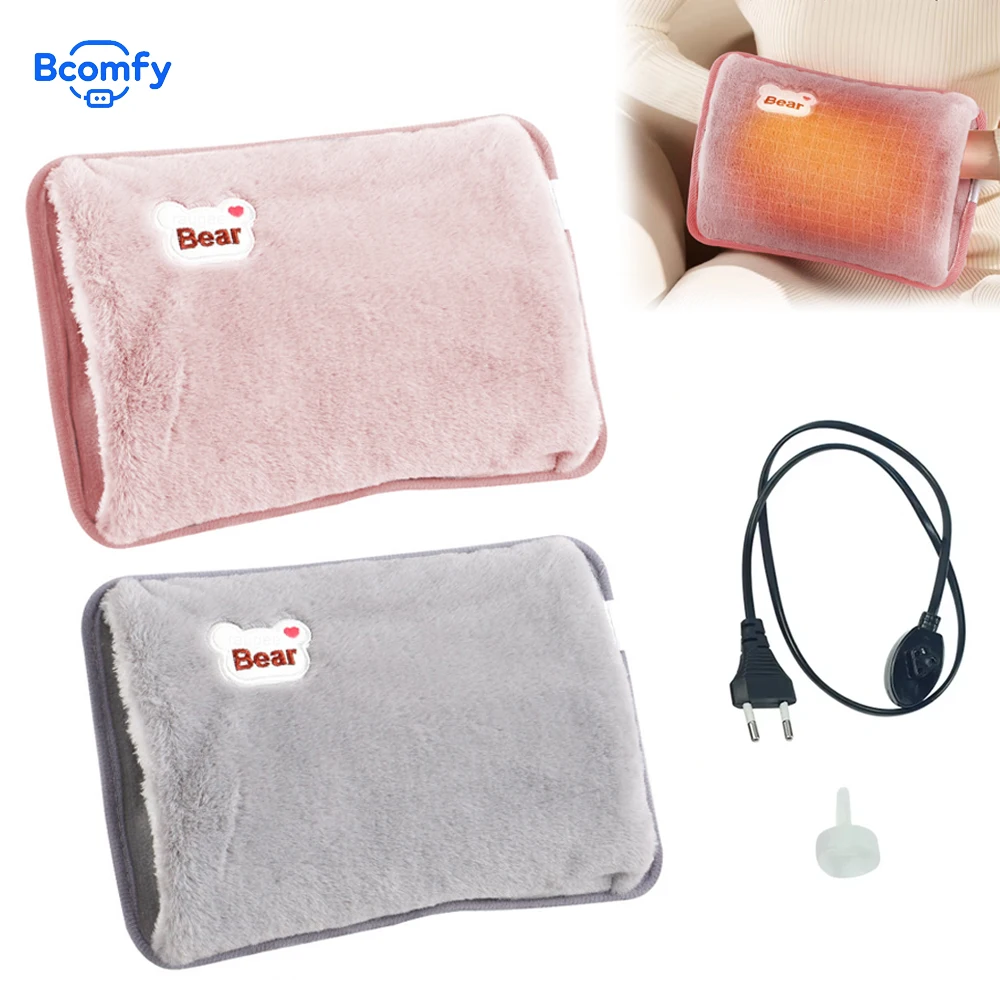 

Электрическая сумка для горячей воды, зимняя мягкая электрическая грелка для рук, портативная многоразовая перезаряжаемая взрывозащищенная согревающая карман для рук