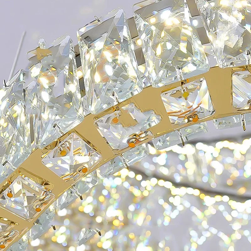 

Nordic Home Decor Dining Room Pendant Crystal Lights Indoor Lighting Ceiling Lamp Hanging Light Chandelier Lamps For Living Room