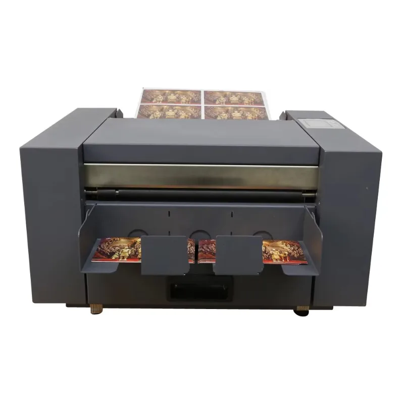 Fully Automatic Compact Paper Pressing Safe Operation CC330 Cardboard Cutting Machine