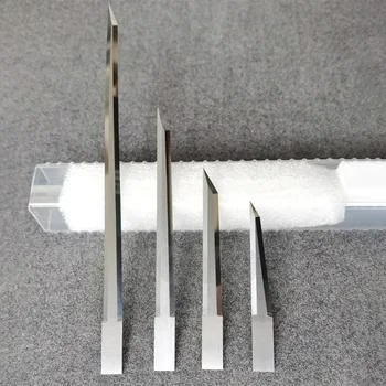 2PCS IECHO JWEI ZUND RZCUT AOKE Comelz Lamina Oszillierende messer KT Board/EVA/PE/Foma/PVC/Film Zwei Seite Rand Schneiden Klinge Längere