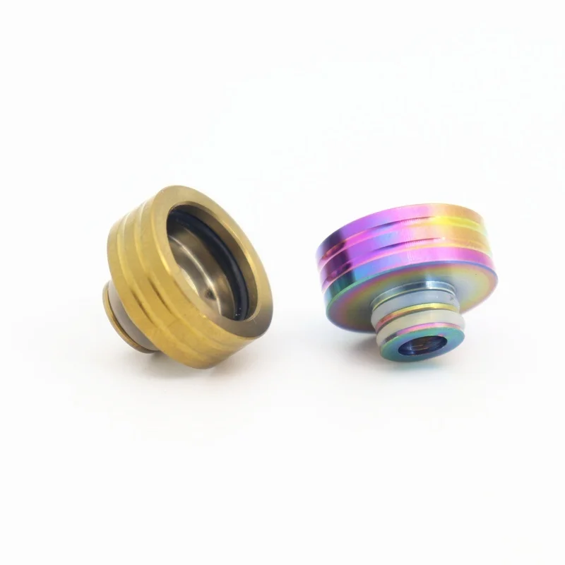 1PC 510 to 810 Adapter 810 to 510 Connector Aluminum Stainless Steel POM Heat Resistant Heatproof Drip Tip Adapter - view 5