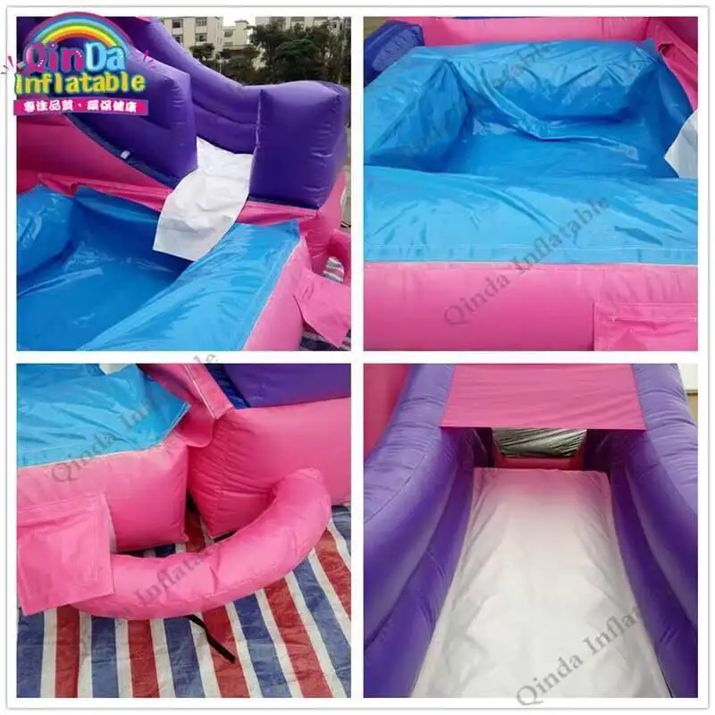 Casa inflable del salto de la princesa que salta, casas comerciales inflables del salto con la piscina