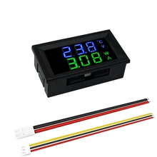 High Quality DC 100V 10A Voltmeter Ammeter Blue + Red LED Amp Dual Digital Volt Meter Gauge