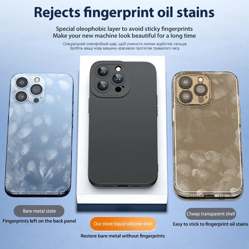 Luxury Lens Protection Shockproof Case For iPhone 15 14 13 12 11 Pro Max Plus Liquid Silicone Cases Soft Cover Phone Accessories image 6