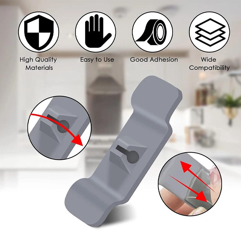 Cord Wrapper Organizer Clips Holder Wire Hider Cable Winder Management Wrap For Kitchen Appliance Stand Blender Mixers Air Fryer