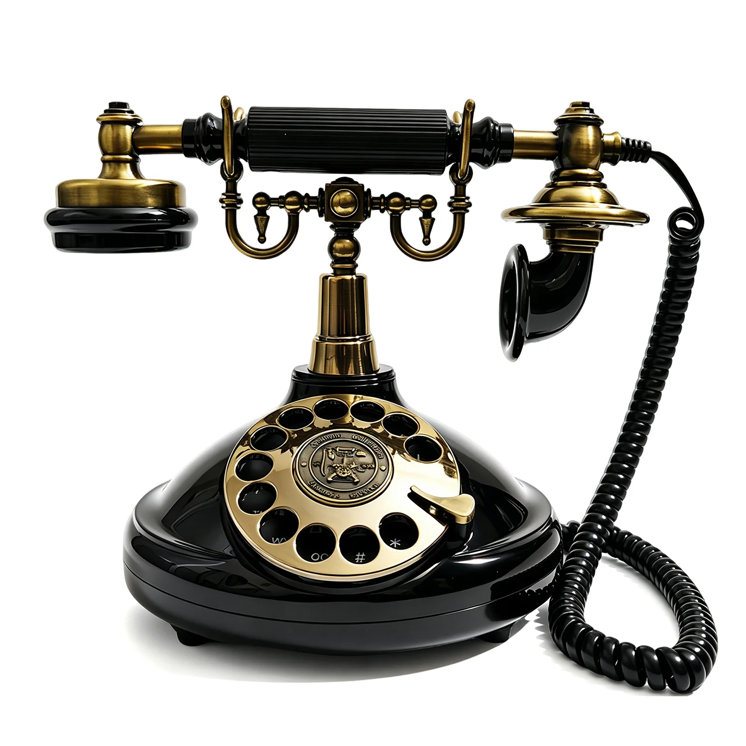 Spraakgastenboek Bruiloft Telefoon Retro Draaischakelaar Stijl Audio Bericht Vintage Telefoon Voor Bruiloft Verjaardagsfeest Afstudeerfeesten