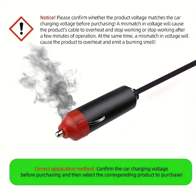 Universal Car Heater Defroster Defogger With Adhesive Base Fast Heating Windscreen Fan Cigarette Lighter Car Heating Accessories