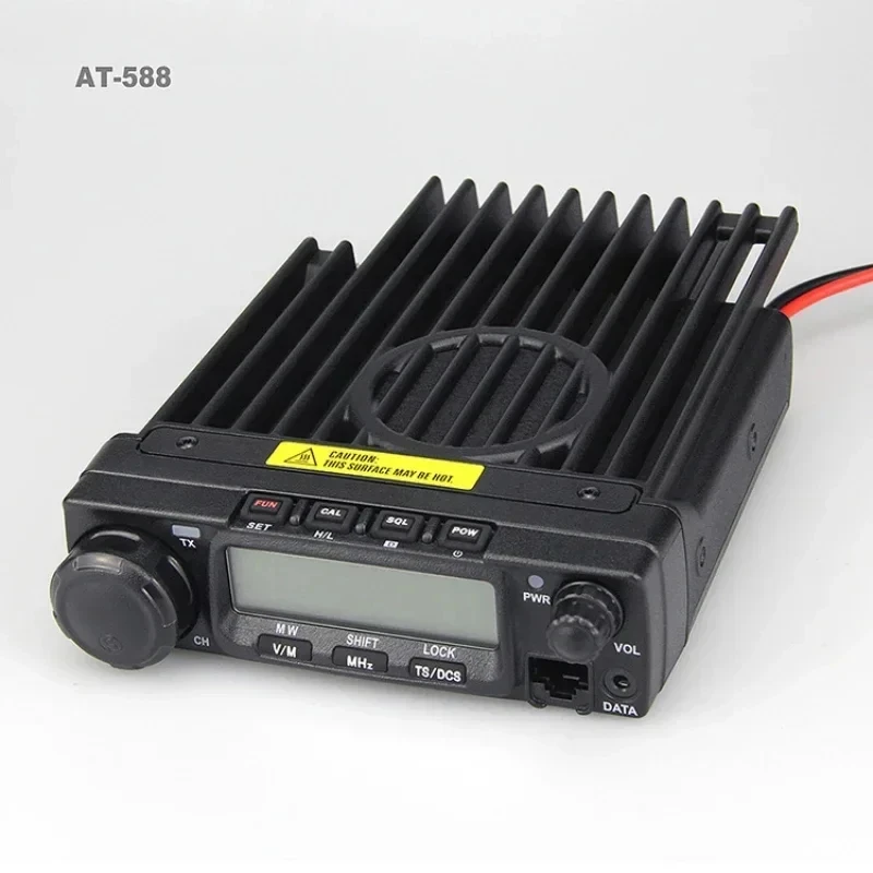 VHF/UHF Mobile Transceiver ANYTONE AT-588 Single Band Two way radio with Amateur and Professional  mode