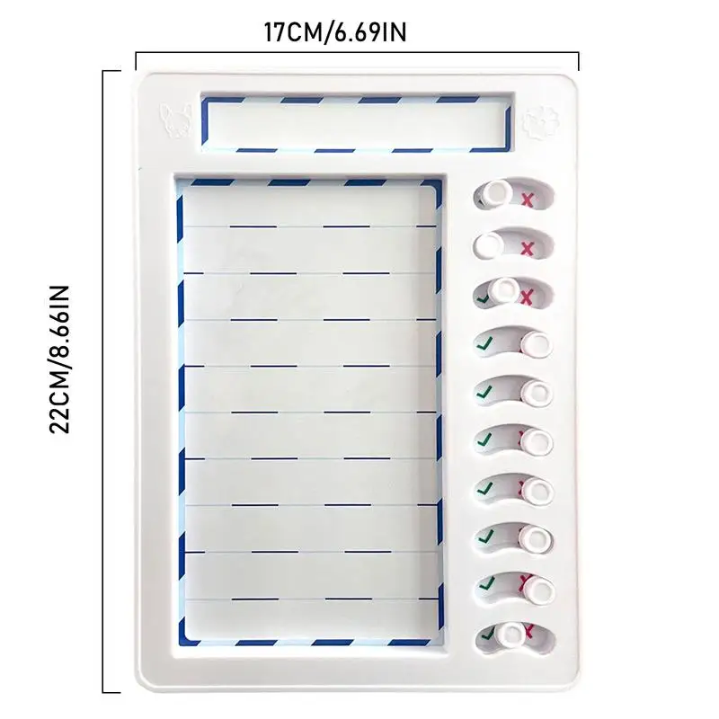 Zu tun Liste Kinder Routine-Diagramm vielseitige To-Do-Liste Board sicher ansprechende Routine-Diagramm für Kinder erstellen To-Do-Listen einkaufen