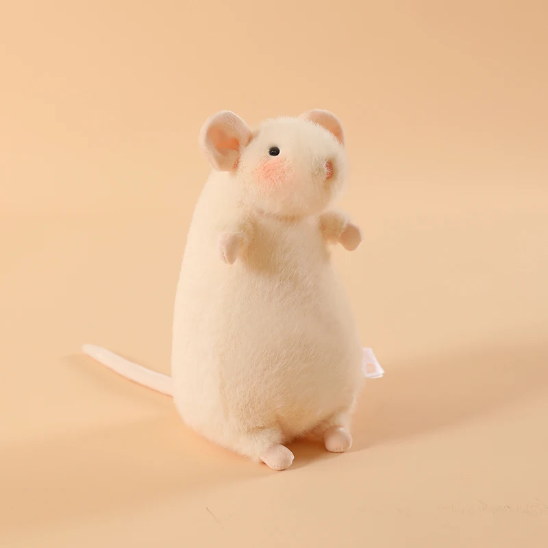 15/21CM Niedliche Fancy-Ratten-Plüschtiere Weiche Stofftier-Puppe Plüsch-Maus-Anhänger Schlüsselanhänger Lustige Geschenke – Detail 5