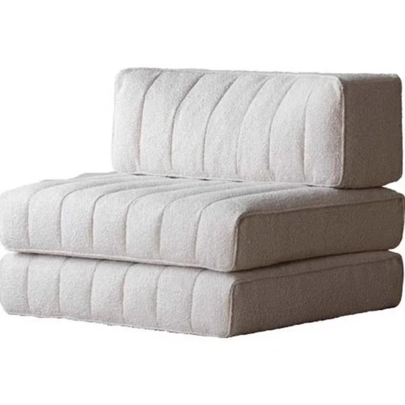 

Nordic fabric sofa module tofu block combination small apartment movable full dismantling and washing armless tatami sofa