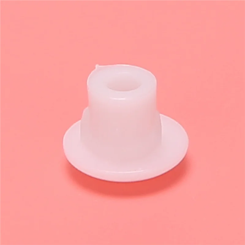 

AT63-Plastic Round Shaped Cover Screw Cap Lid White 1000Pcs For 5Mm Dia Hole