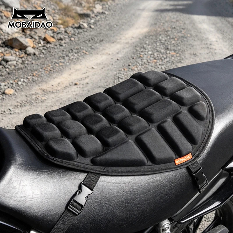 Motorcycles Seat Cover Cushion EVA Foam Soft Comfortable Relief Seat Cushion Universal for Motorbike Electric Bike Air Seat