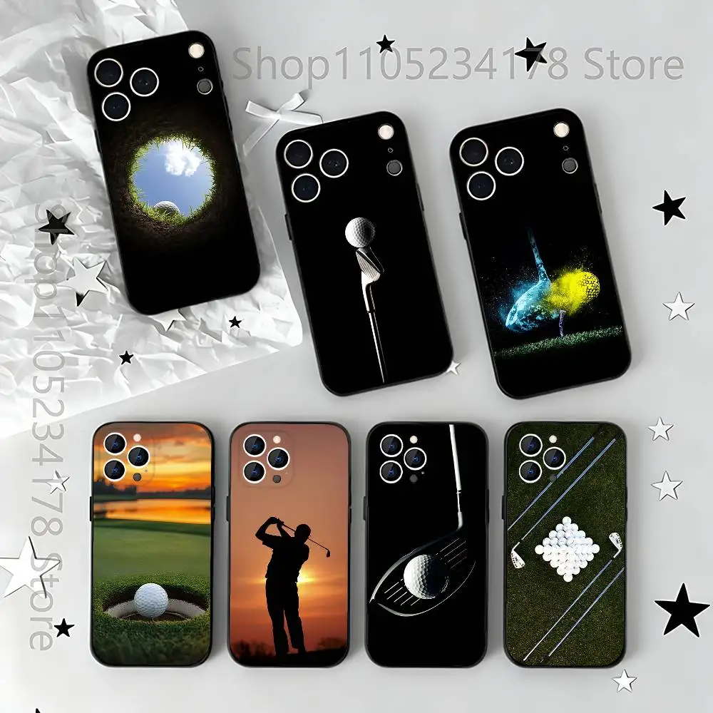 

Modern Golf For iPhone 12,16,13,14,15,17,11,Pro,Max,Plus,E,Air,Mini TPU Soft to Skin-friendly phone case