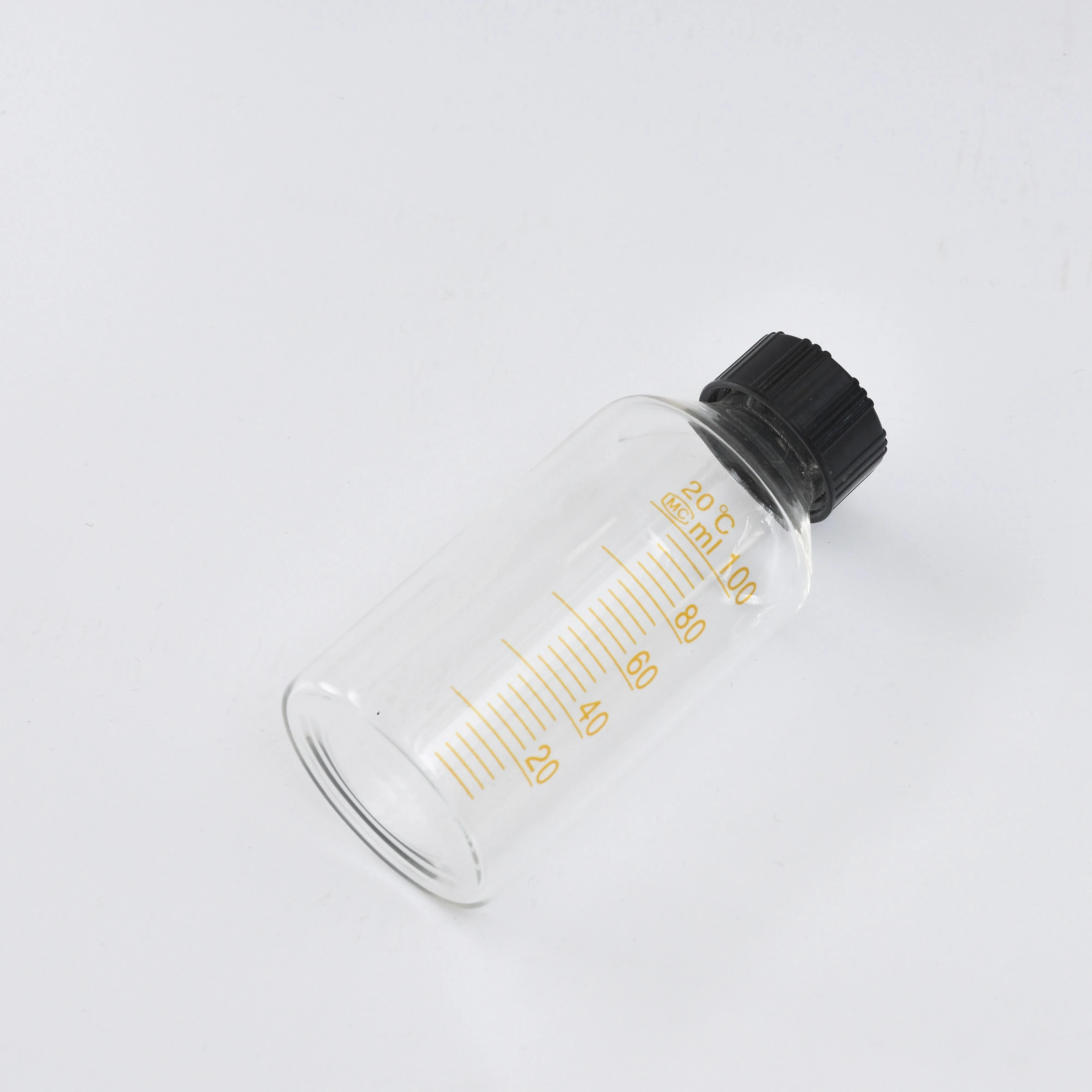 5ml to 1000ml Lab Graduated Round Borosilicate Glass Serum Reagent Bottle Graduation Sample Vials