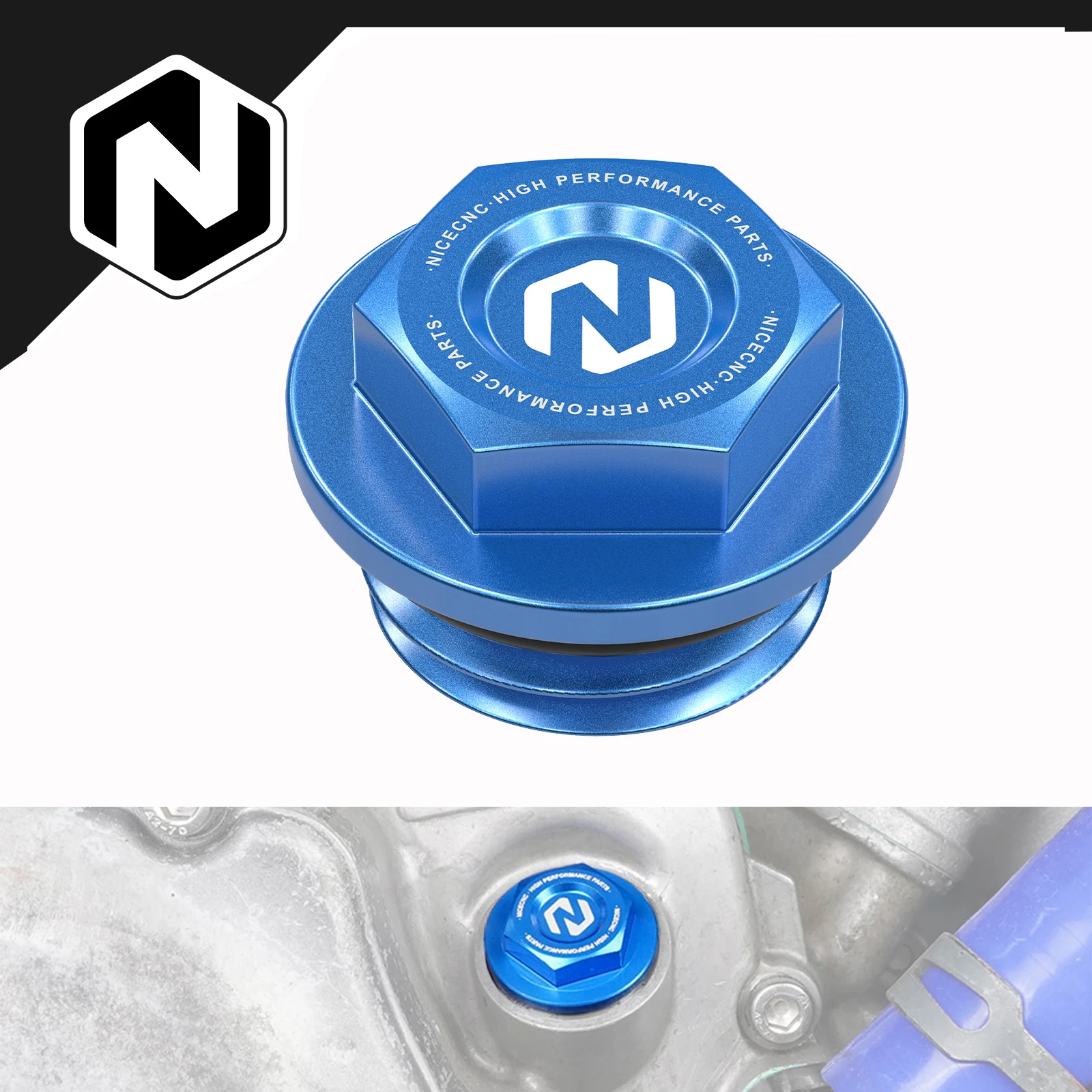 Engine Oil Filler Cup Plugs Cover For Yamaha YZ 65 80 85 125 250 250F 450F 125X 250FX 450FX YFZ450 WR250F WR250R/X SEROW225