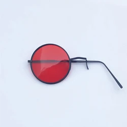 Anime Radio Demon Alastor Cosplay Glasses Monocle Steam Punk Eyewear Sunglasses Props Accessories