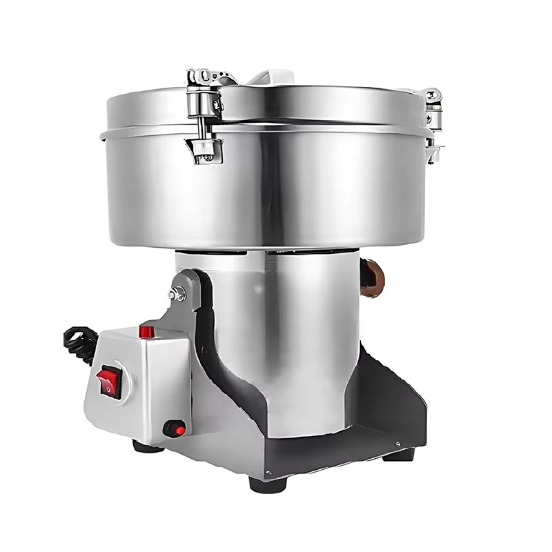 China Supplier 5000g Powder Mill hine High Speed Flour Grain Herbs Commercial Cereals Spices Grinder