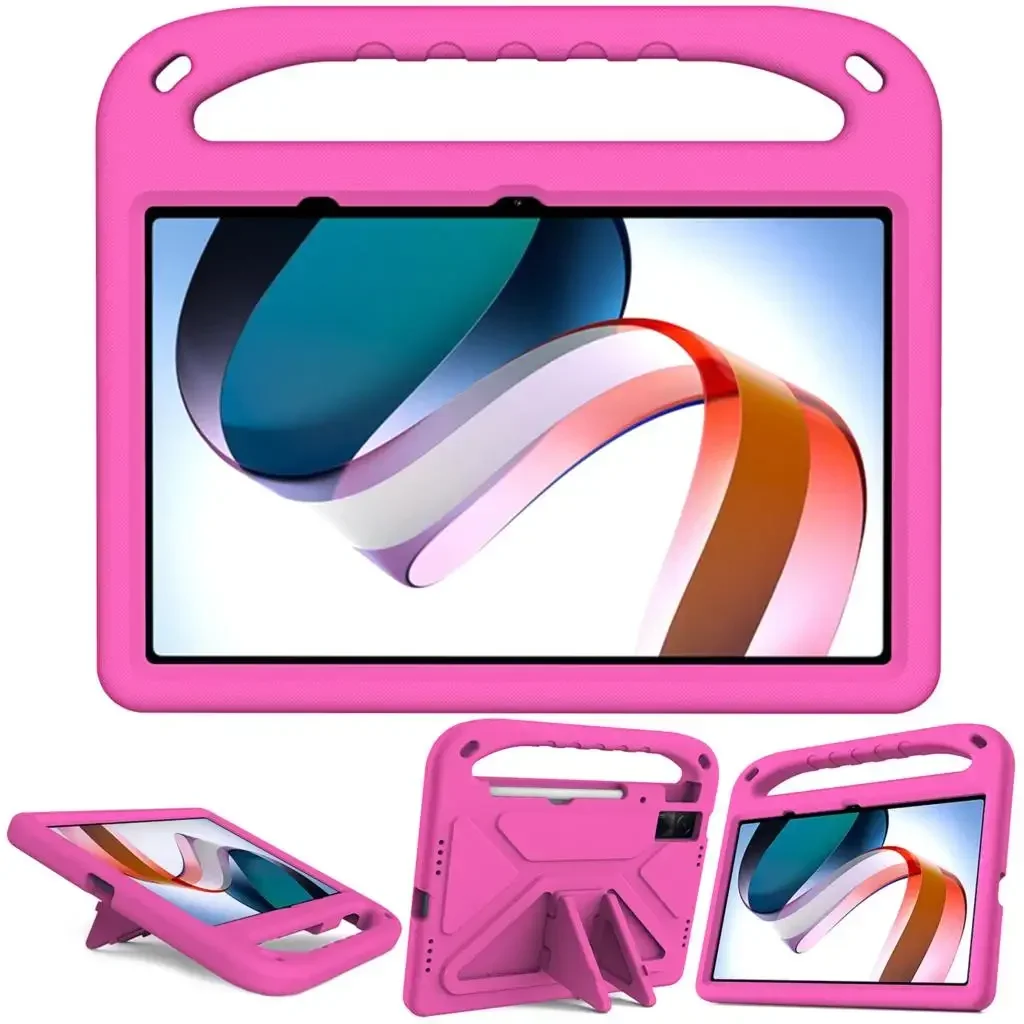 RSTHOYO Kinder EVA Fall Für Xiaomi Redmi Pad 2 Pro 12,1 10,6 2022 SE 11 zoll Stoßfest Tablet Abdeckung Für Xiaomi Pad 7 6 5 Pro Stand Fall 4