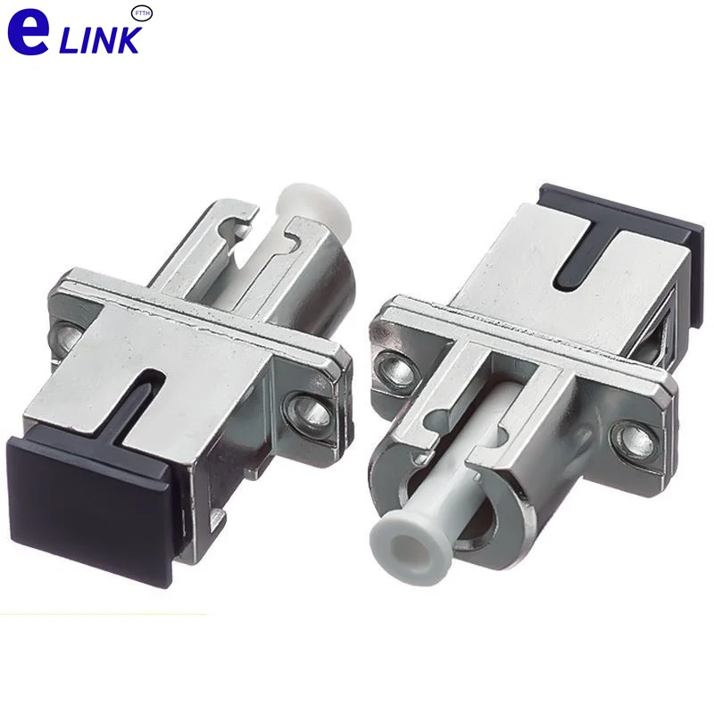 

Fiber Optic adapter LC-SC Hybrid simplex Female to Female SM MM FC-LC FTTH coupler connector ftth ELINK