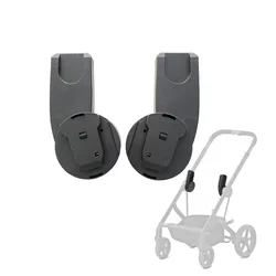 Adaptador de carrinho para Cybex Balios S Lux Pram, Aton Clutch, Q Z Conversor de assento de carro, Conector Pushchair, Buggy Substituir Acessórios