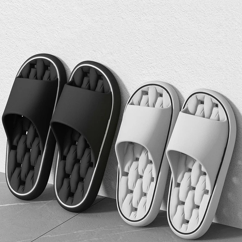 

Новые мужские тапочки из ЭВА, нескользящие тапочки для ванной комнаты, мягкие удобные домашние летние сандалии, домашние тапочки для ванной, мужская обувь для душа