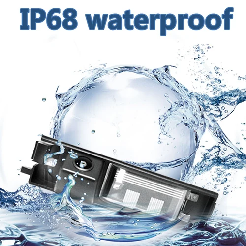 Imagen 2 del producto CCD NTSC cámara de visión trasera de coche de visión nocturna impermeable cámara de respaldo para Toyota RAV4 2006 2007 2008 2009 2010 2011 2012