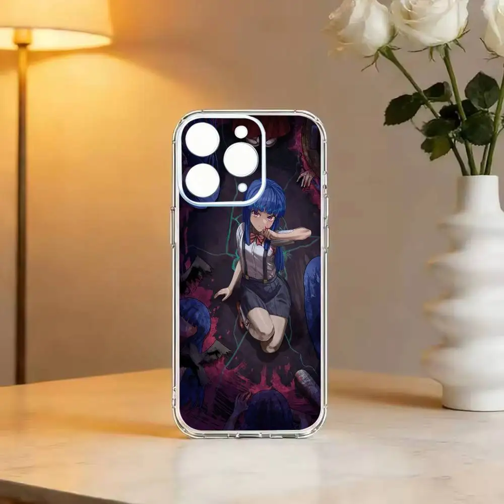 Suspense H-Higurashi When They C-Cry  Phone Case Transparent Soft Case For iPhone 14 16 15 17 13 12 11 Pro Max Plus view 4