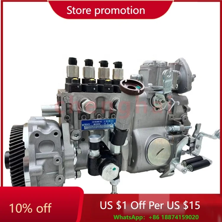 

ForВысококачественный топливный насос впрыска двигателя 4D34, китайский насос впрыска в сборе ME442685 101401-1950