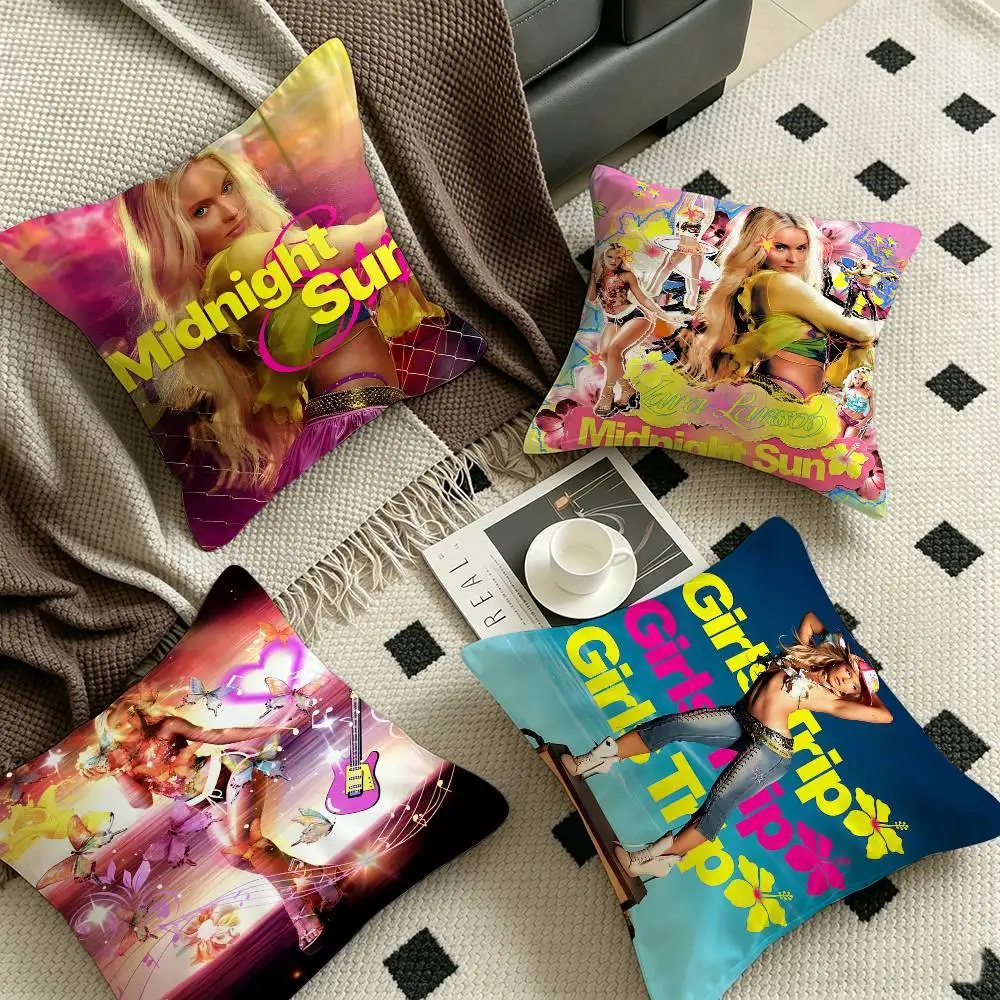 Zara Larsson Midnight Sun Pillow Cover for Bedroom Room and Living Room Sofa Decorative Cushion Cover