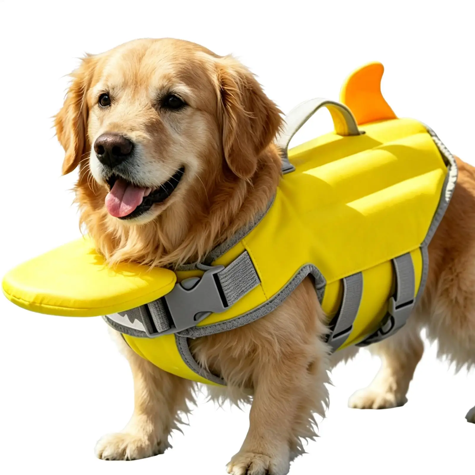 Chaleco Salvavidas para Perros Ajustable, Transpirable, Brillante, Flotante, para Cachorros y Mascotas Pequeñas y Medianas, para Piscina y Exteriores
