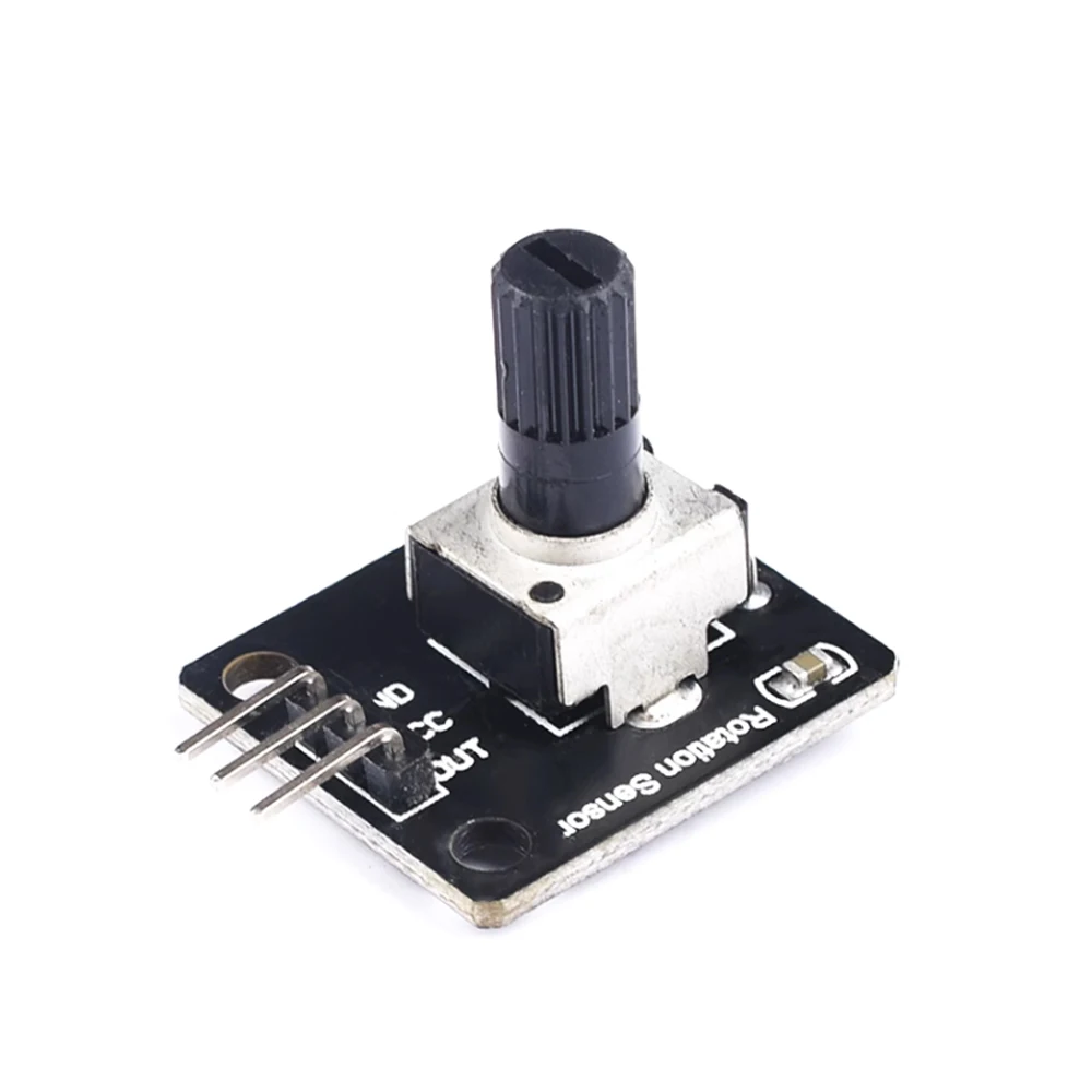 360 Grad Drehgeber modul Dreh potentiometer Analog knopf modul für Arduino KY-040 RV09 Drehgeber Ec11 Knopf kappe – Detail 3