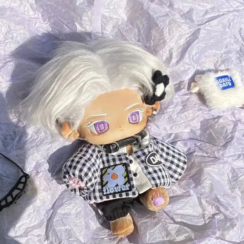 20cm anime nenhum atributo izana kurokawa kawaii cosplay corpo de boneca de algodão com esqueleto mudança terno macio plushies brinquedo figuras presente