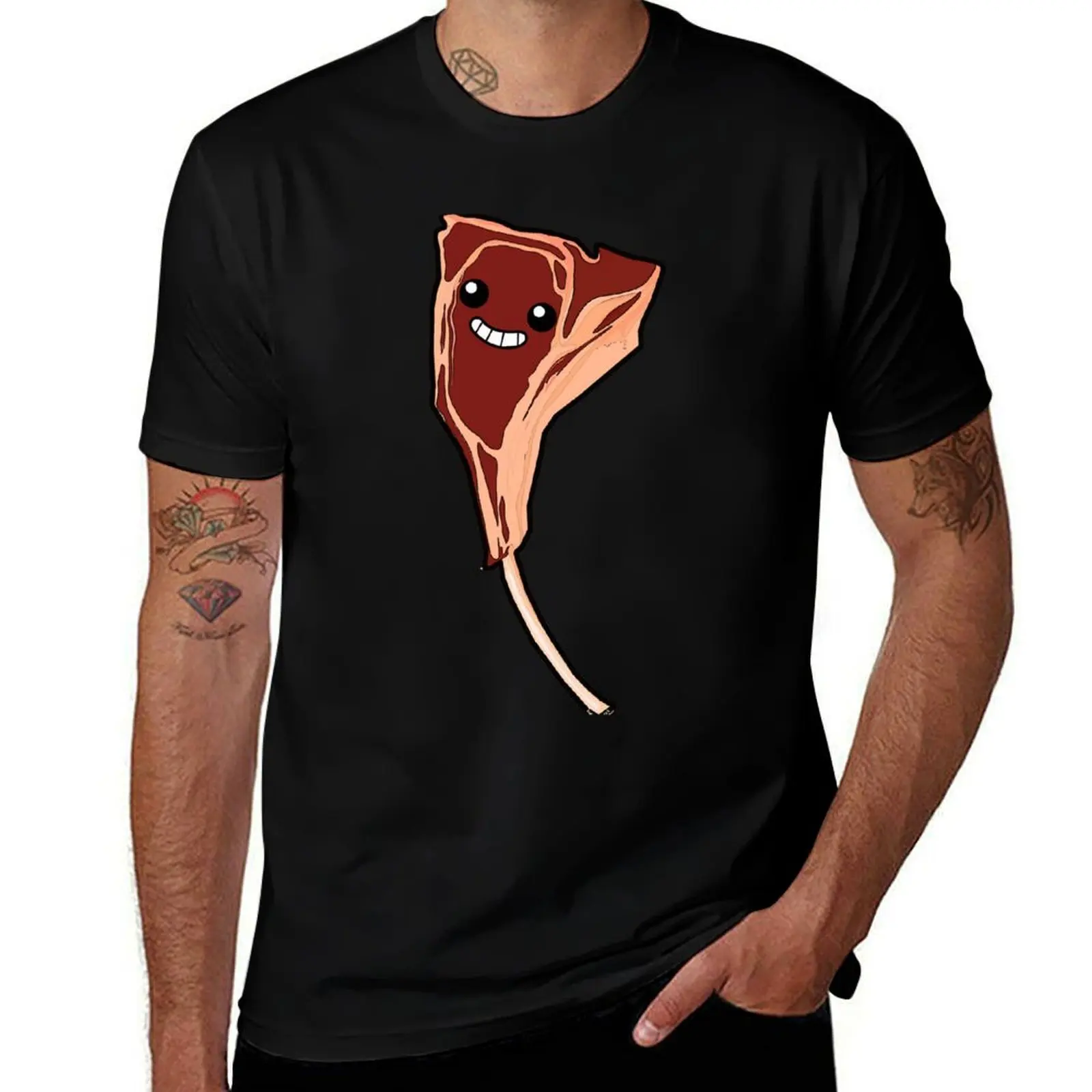 Lamb Chop T-Shirt Plus Size Summer Casual T-Shirt