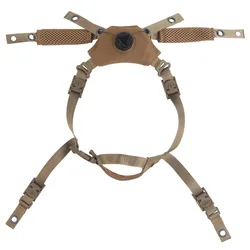 Sistema suspensión casco táctico M-LOK MICH – Correa barbilla acolchada Airsoft