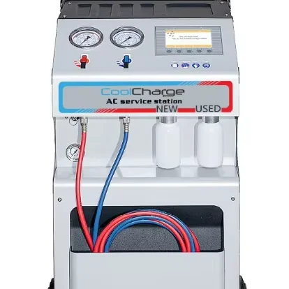 

ZELL AC900 Automotive AC Service Station Air Conditioner Refrigerant Recharge Recovery Machine