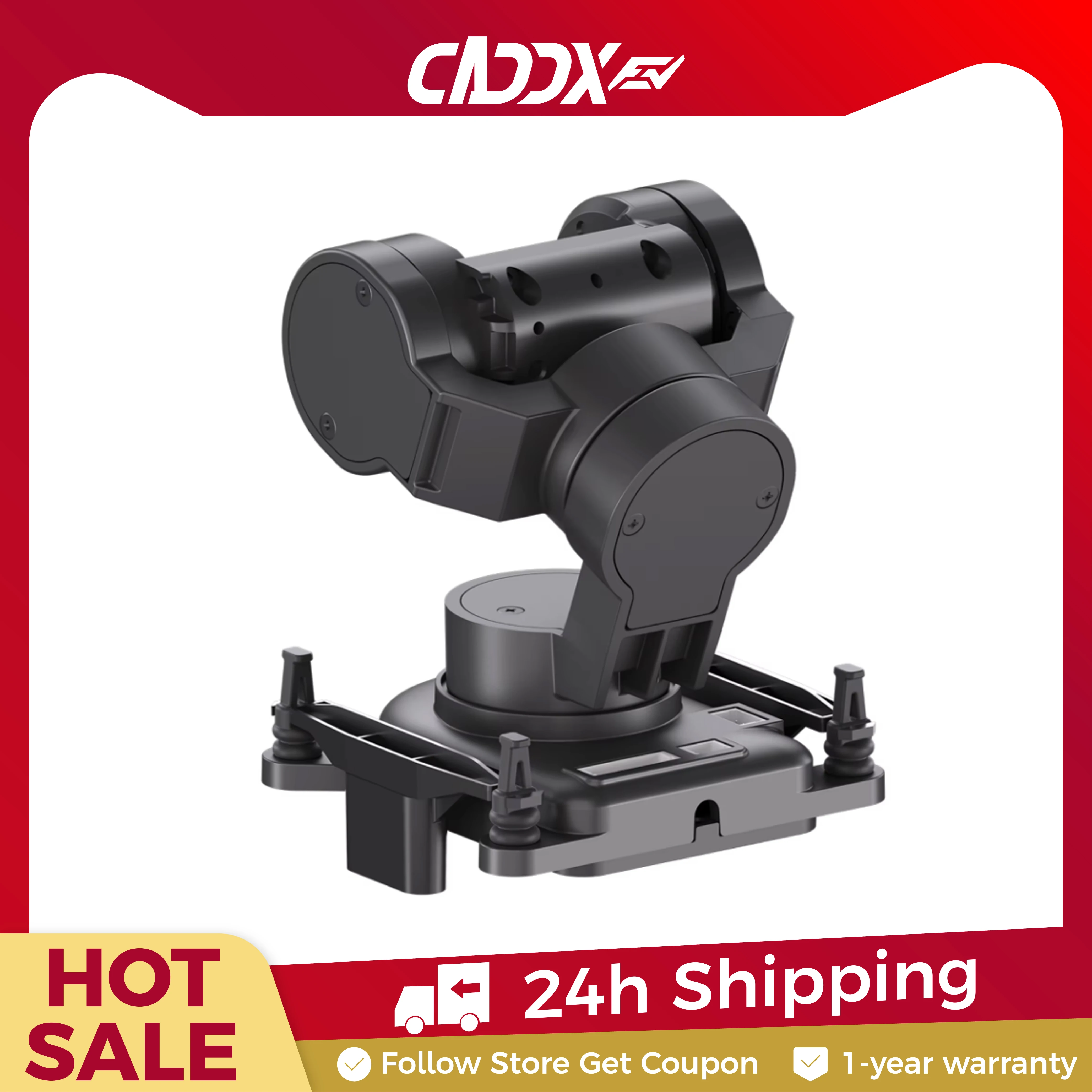 

CADDXFPV Gimbal GM1/GM2/GM3 (No Camera) Head Track FPV GM Series For 19mm RC FPV Camera Walksnail Avatar HD Goggles L/X
