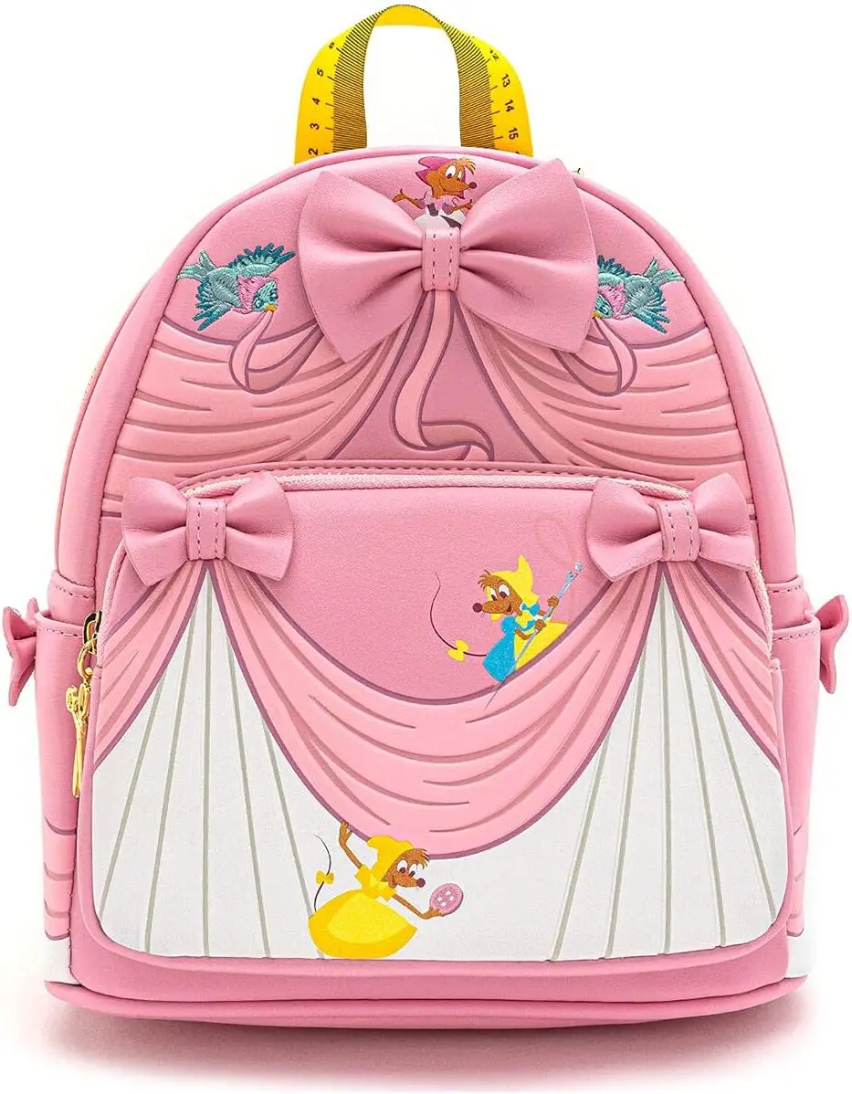 2pcs/set Loungefly Disney Stitch Luau Cosplay Womens Double Strap Shoulder Bag Purse Sandcastle Beach Surprise Backpack Wallet