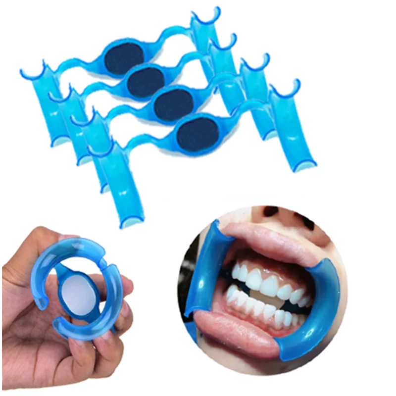 

2-20PCS Dental M Type Mouth Opener with Mirror Cheek Lip Retractor Expanders Teeth Whitening Dentistry Material Mouth Opener