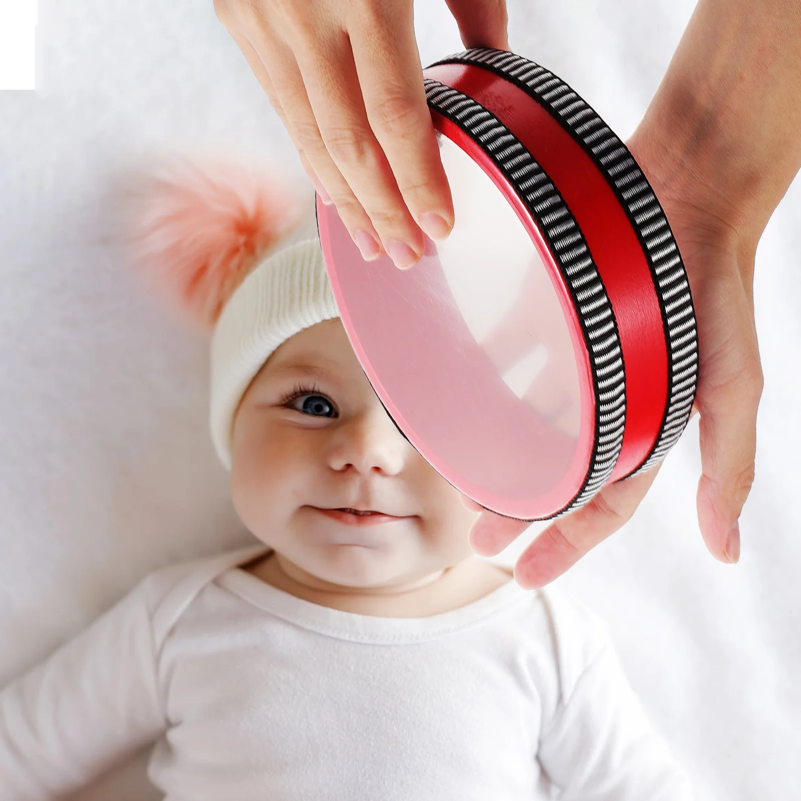 

Tambourine Music Enlightenment Wave Drum Child Iron Sand Musical Instrument Percussion