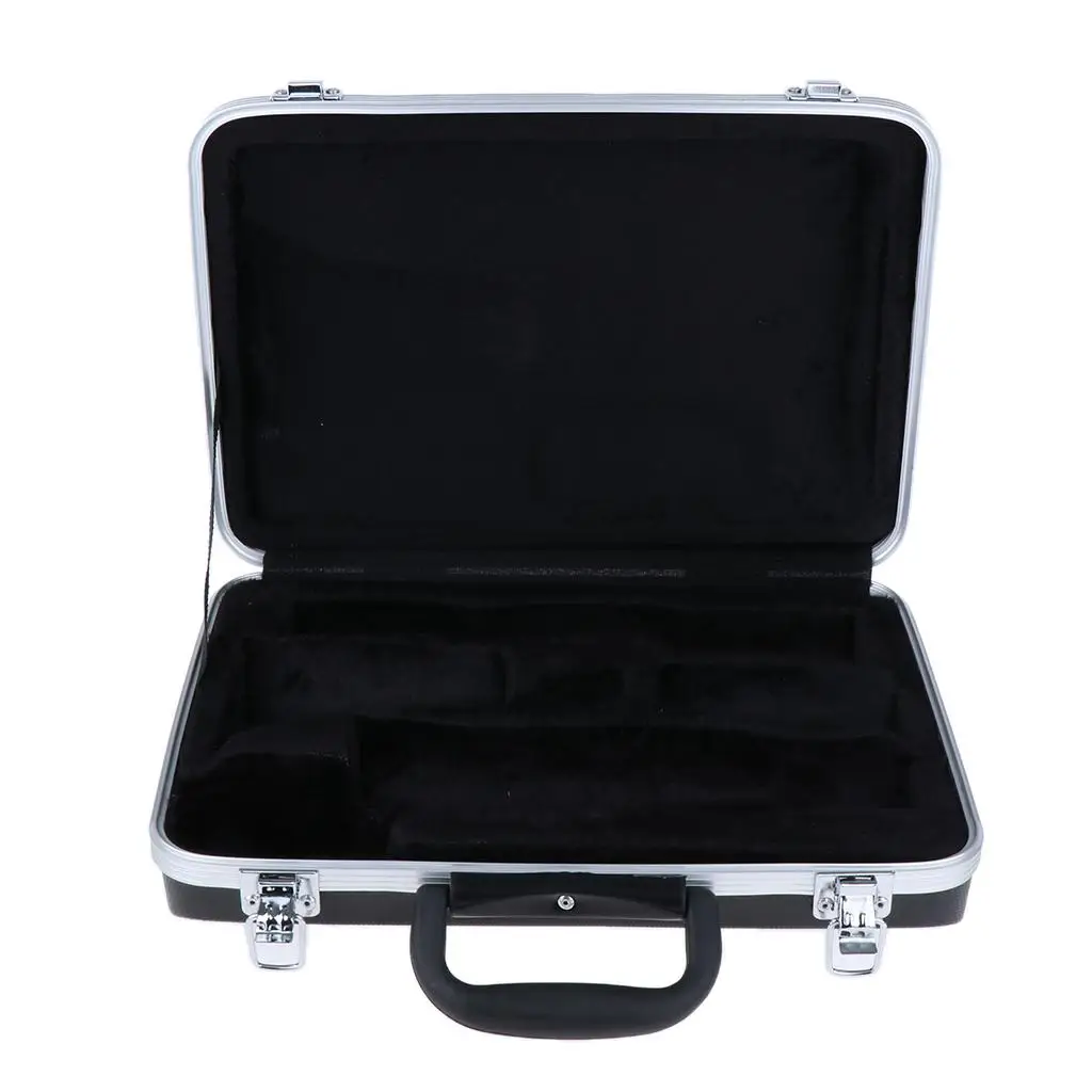 Durable Clarinet Case Protect ABS Portable Hard Shell Carrying Bag for Clarinet Storage and Music Accessory