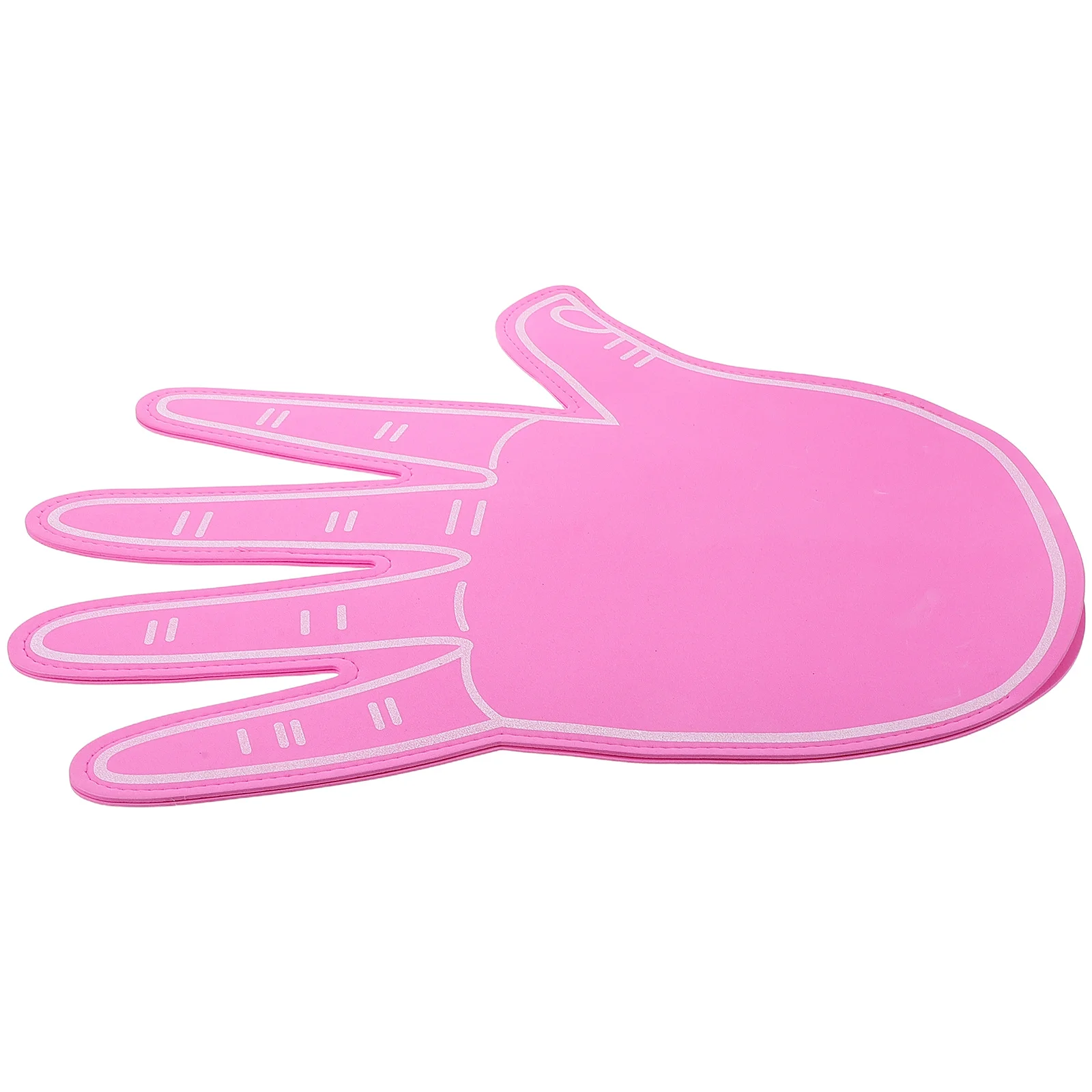

Giant Pink Five Finger Foam Hand Cheerleading Fan Finger Pom Pom Sports Events Games School Celebration Supplies