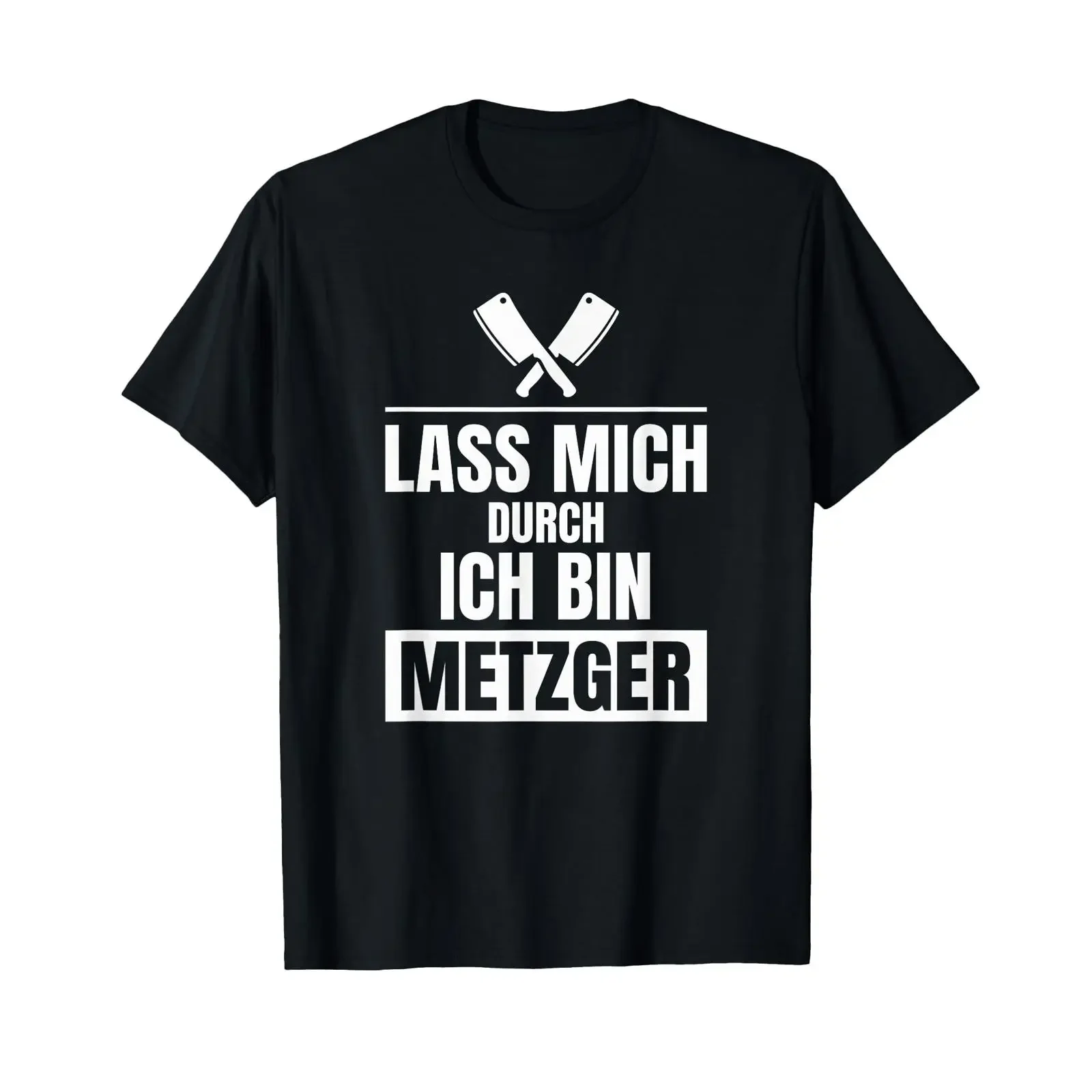 Let Me Through I'm a Butcher Shop Funny T Shirt vintage Washed Top For Everyday Wear Slightly streetwear Comfortable homme
