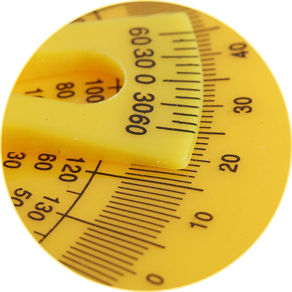 1Pc Nieuwe Nuttig Plastic Gradenboogen Angle Finder Mijter Gauge Arm Houtbewerking Meten Heerser Hand Tool