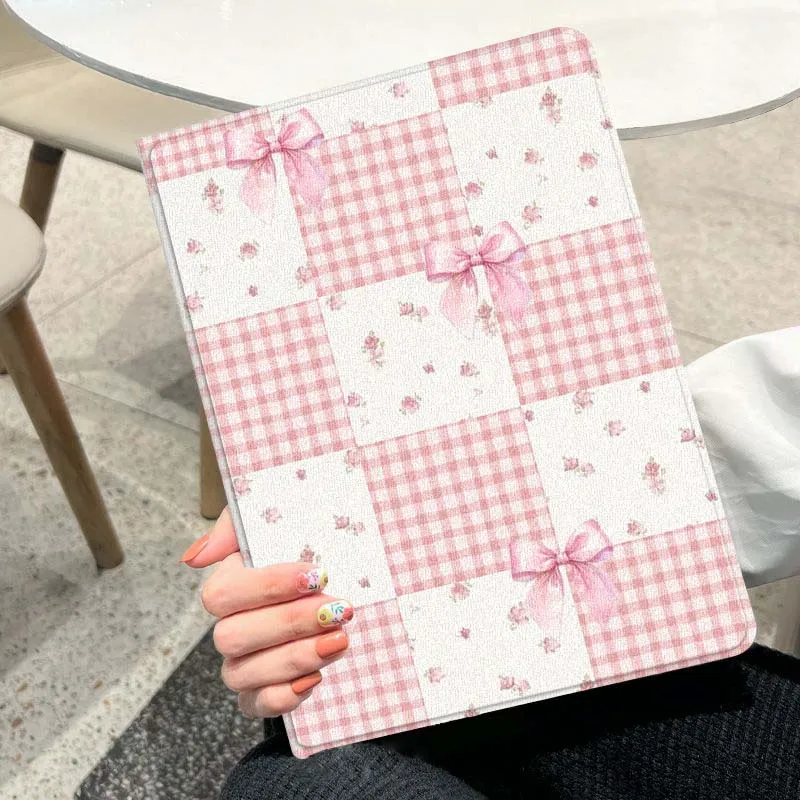 capa-de-tablet-com-design-de-laco-rosa-para-ipad-pro-air-a16-2ª-3ª-4ª-5ª-6ª-7ª-geracao-102-97-11-105-109-129-13-polegadas-tendencia